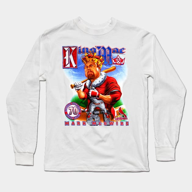 McGwire Homerun King Mac - Cardinals Baseball Long Sleeve T-Shirt by nicklower